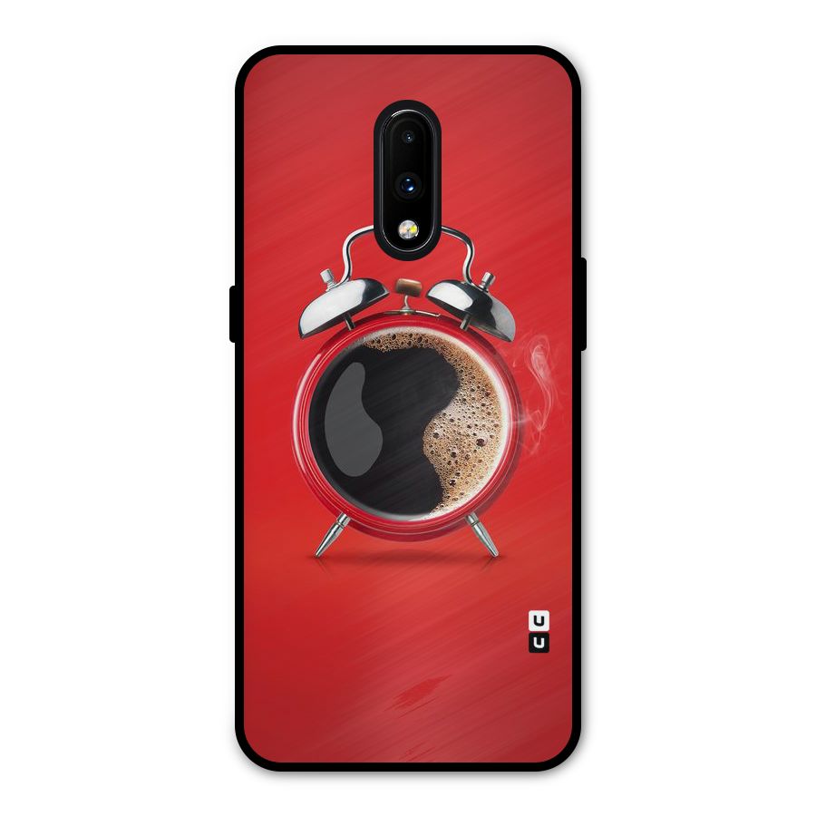 Coffee Clock Metal Back Case for OnePlus 7