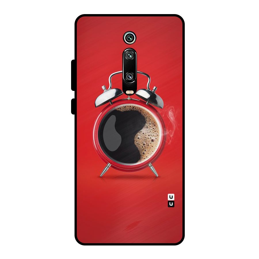 Coffee Clock Metal Back Case for Redmi K20