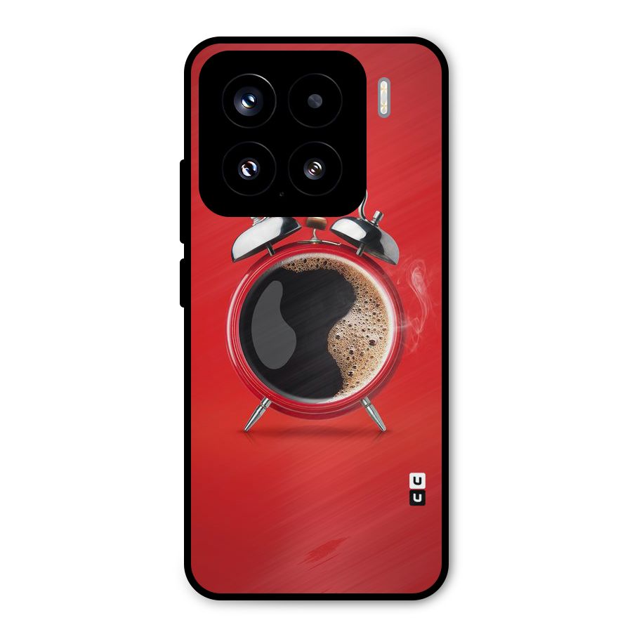 Coffee Clock Metal Back Case for Xiaomi 15