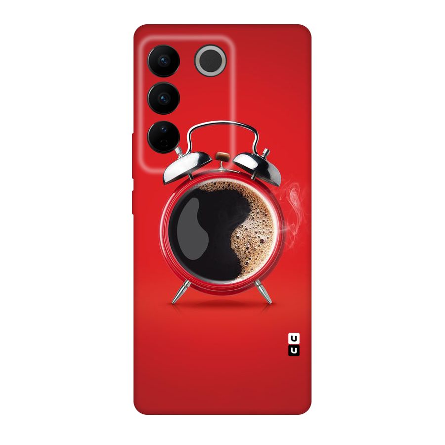 Coffee Clock Original Polycarbonate Back Case for Vivo V27