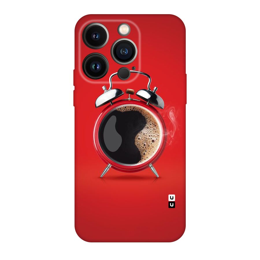 Coffee Clock Original Polycarbonate Back Case for iPhone 14 Pro