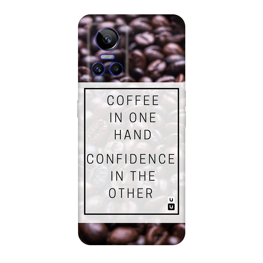 Coffee Confidence Quote Original Polycarbonate Back Case for Realme GT Neo 3