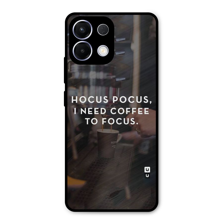 Coffee Focus Metal Back Case for Oppo K13
