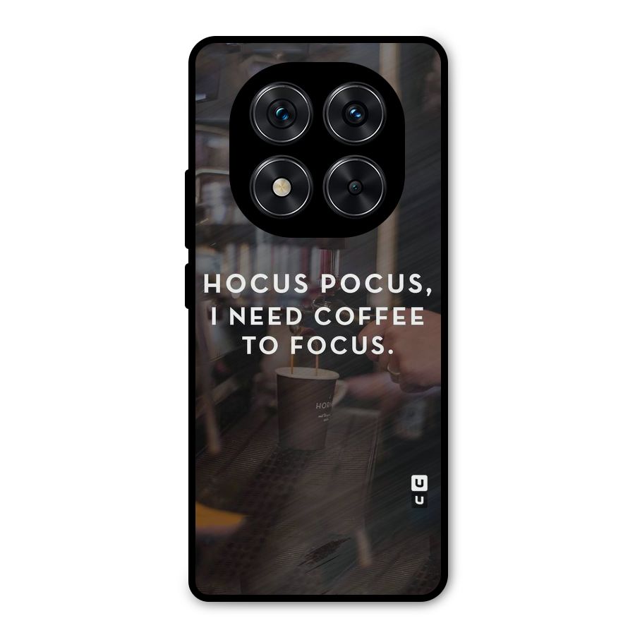Coffee Focus Metal Back Case for Poco X7