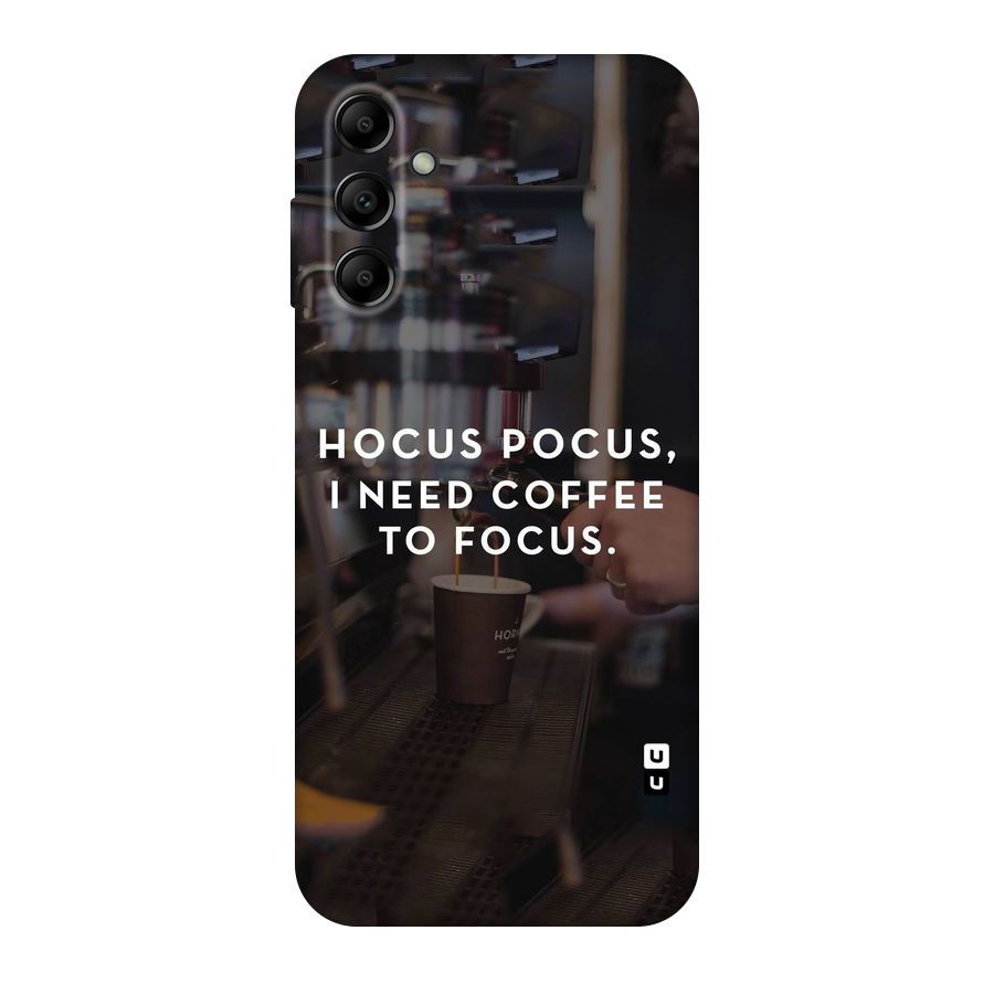 Coffee Focus Original Polycarbonate Back Case for Galaxy A14 5G
