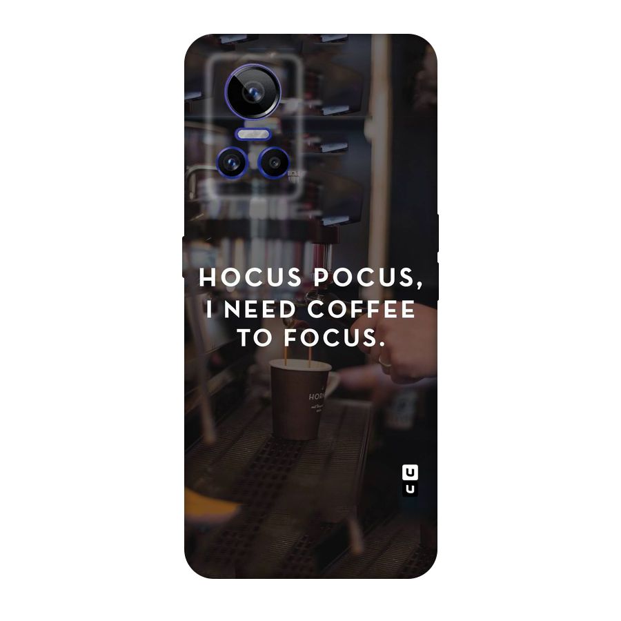 Coffee Focus Original Polycarbonate Back Case for Realme GT Neo 3