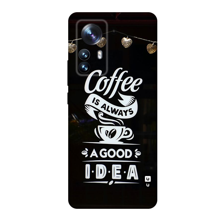 Coffee Idea Original Polycarbonate Back Case for Xiaomi 12 Pro