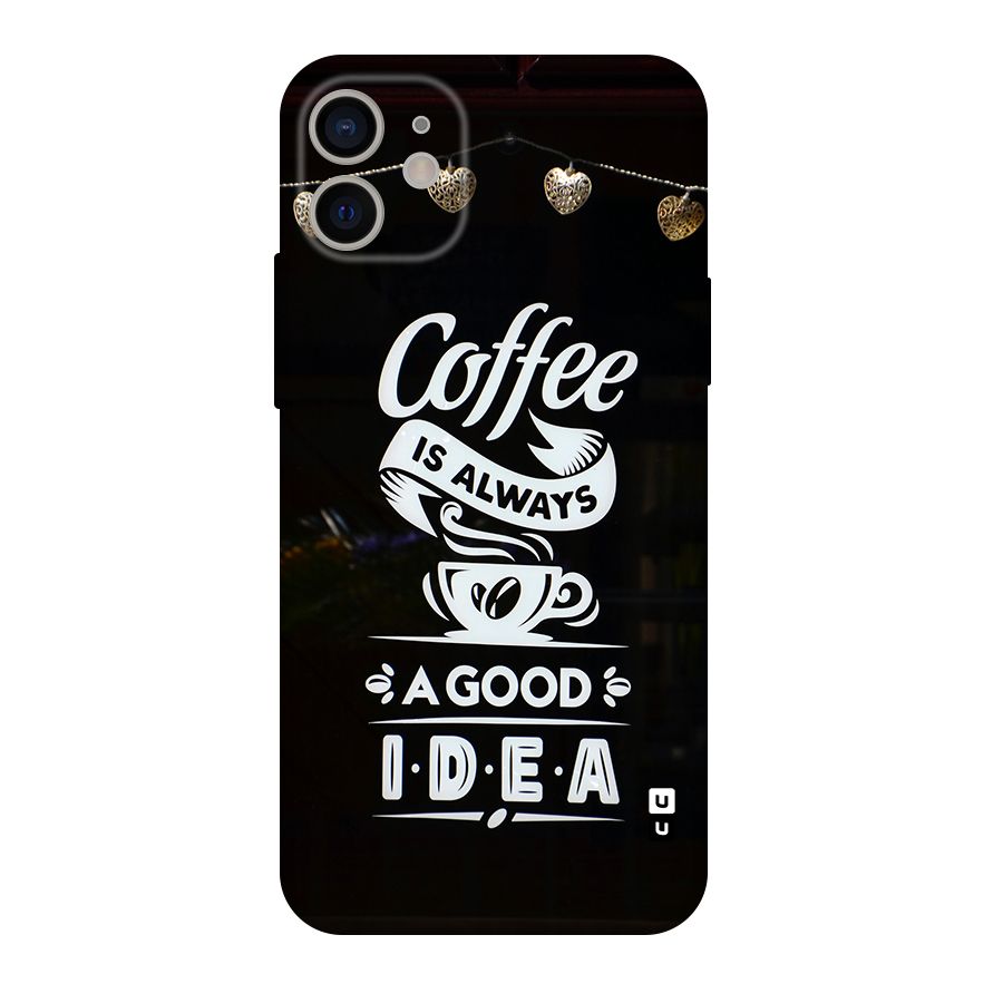 Coffee Idea Original Polycarbonate Back Case for iPhone 11