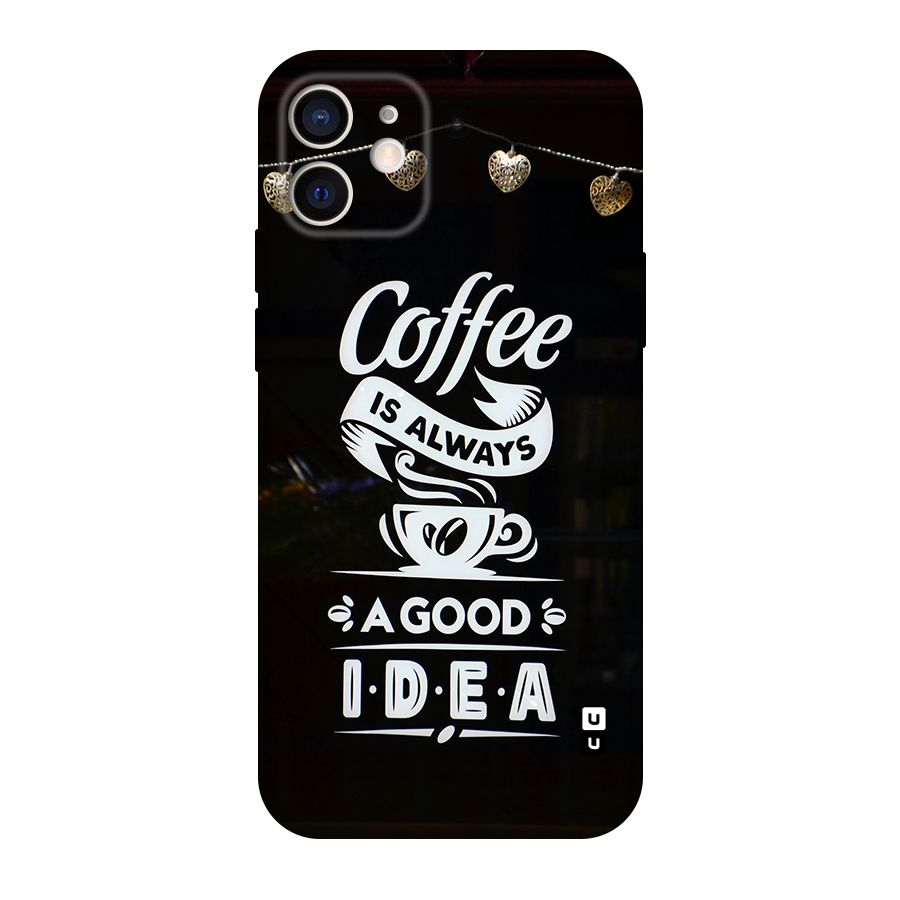 Coffee Idea Original Polycarbonate Back Case for iPhone 12