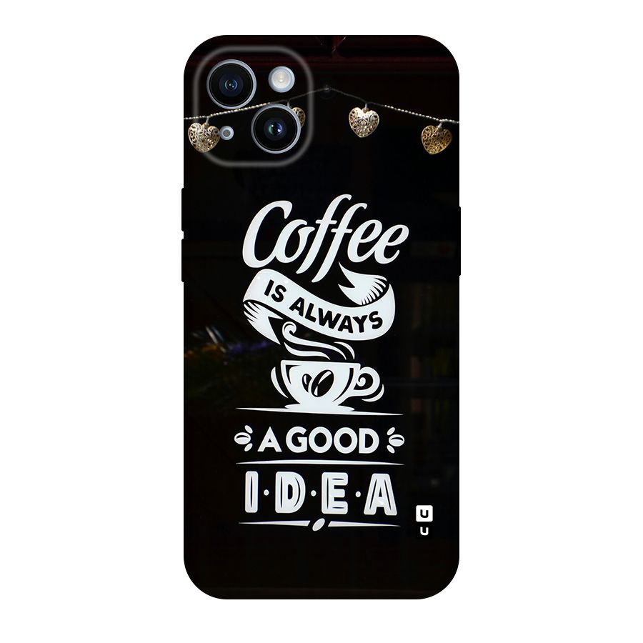 Coffee Idea Original Polycarbonate Back Case for iPhone 14