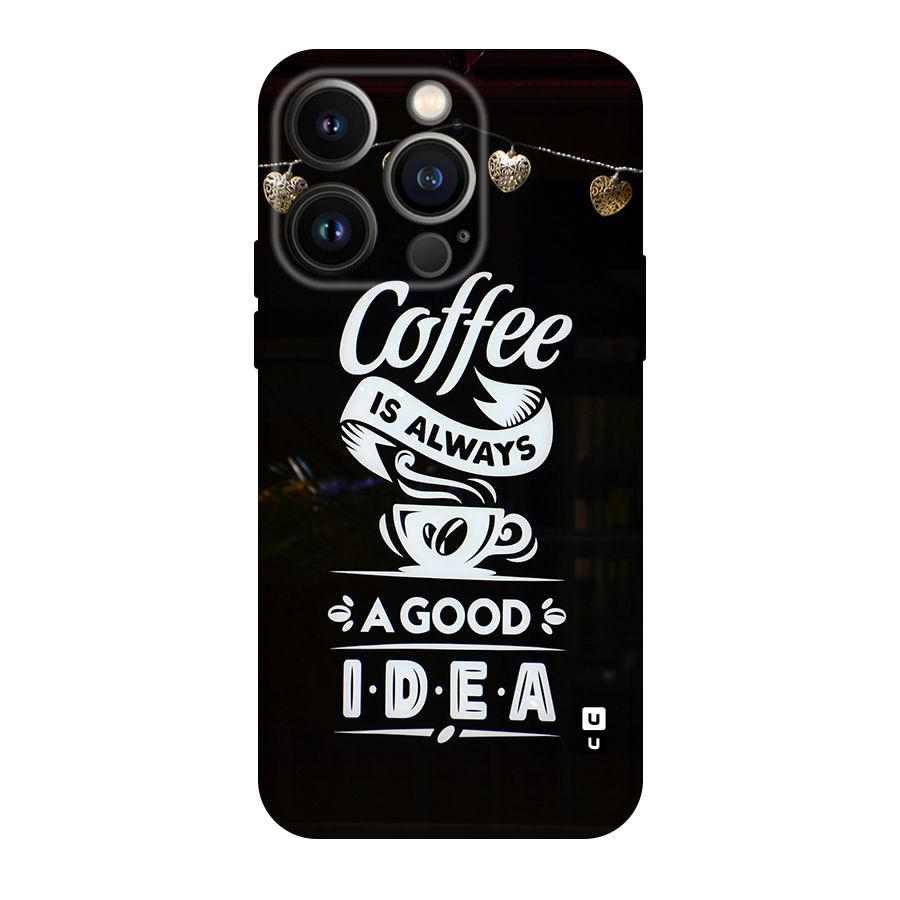 Coffee Idea Original Polycarbonate Back Case for iPhone 14 Pro