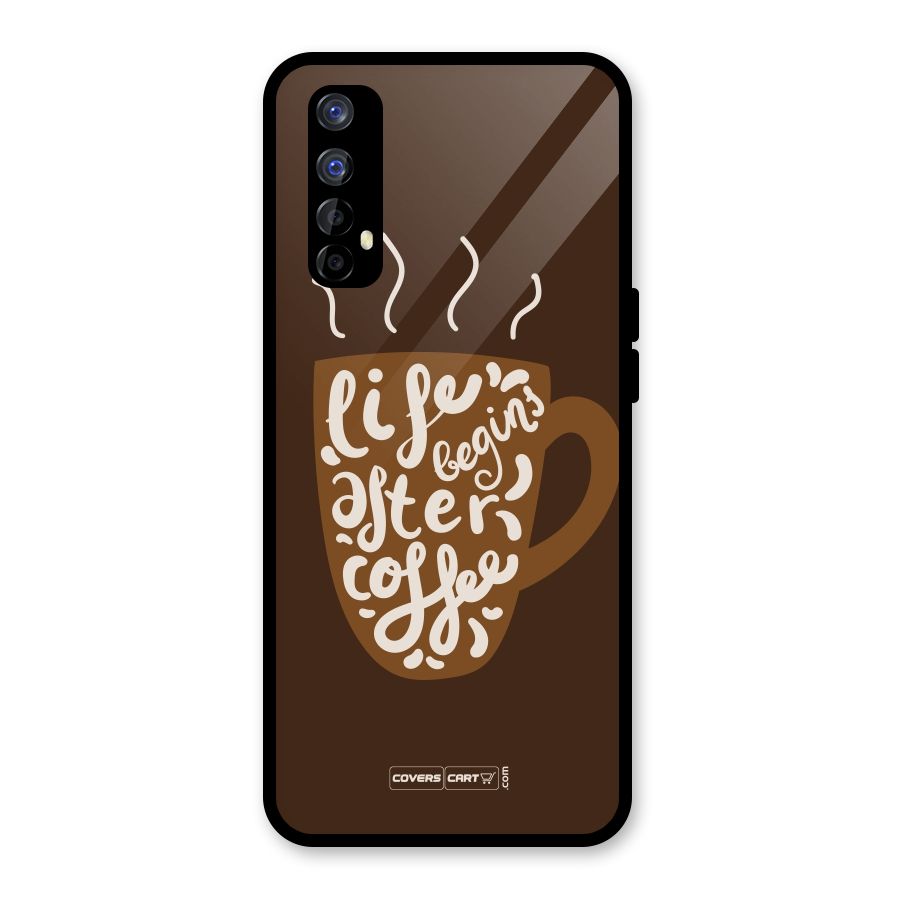 Coffee Mug Glass Back Case for Realme Narzo 20 Pro