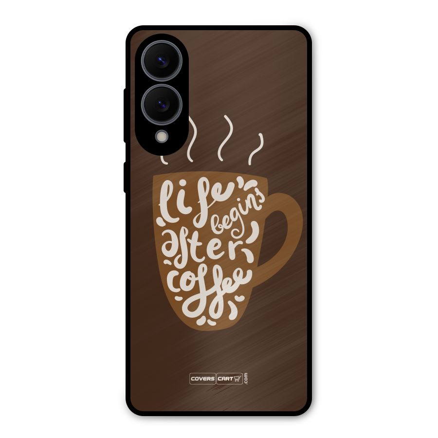 Coffee Mug Metal Back Case for Galaxy S25 Edge
