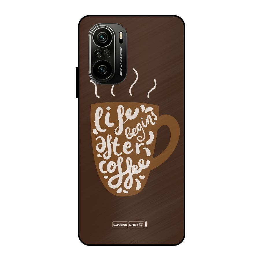 Coffee Mug Metal Back Case for Mi 11x