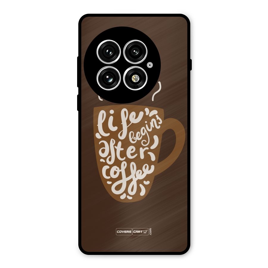 Coffee Mug Metal Back Case for OnePlus 13