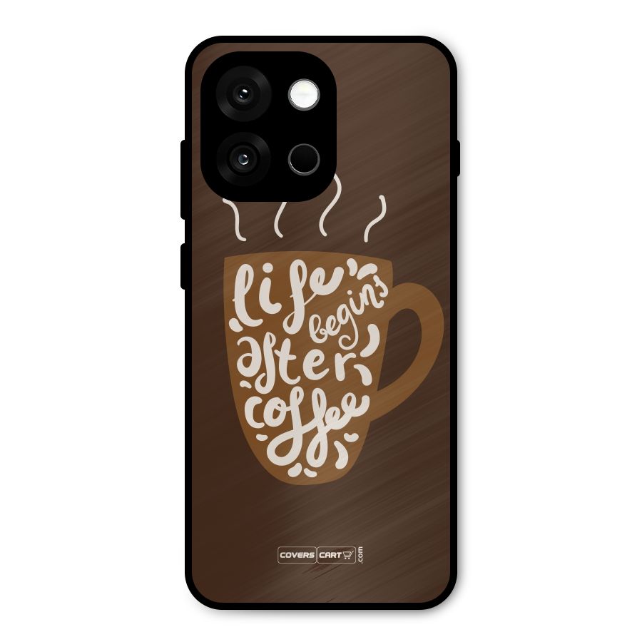 Coffee Mug Metal Back Case for OnePlus 13s