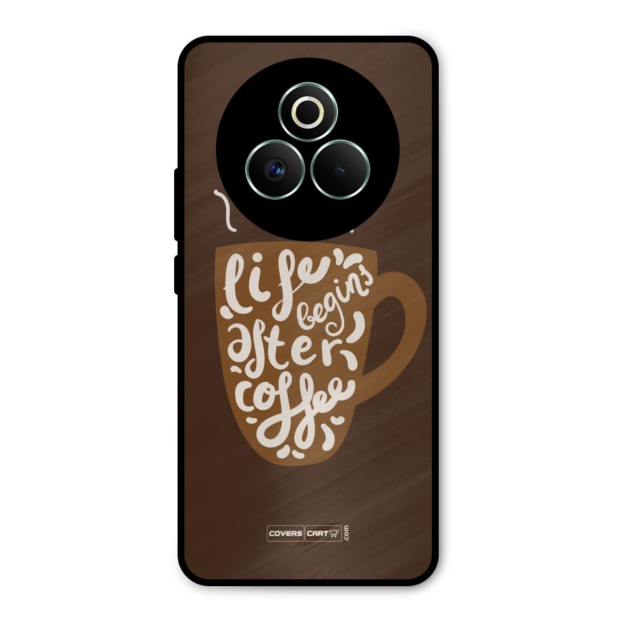 Coffee Mug Metal Back Case for Realme P3 Pro