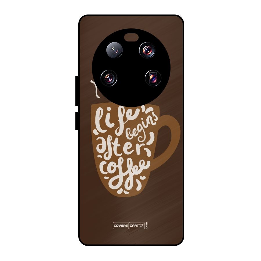 Coffee Mug Metal Back Case for Xiaomi 13 Ultra