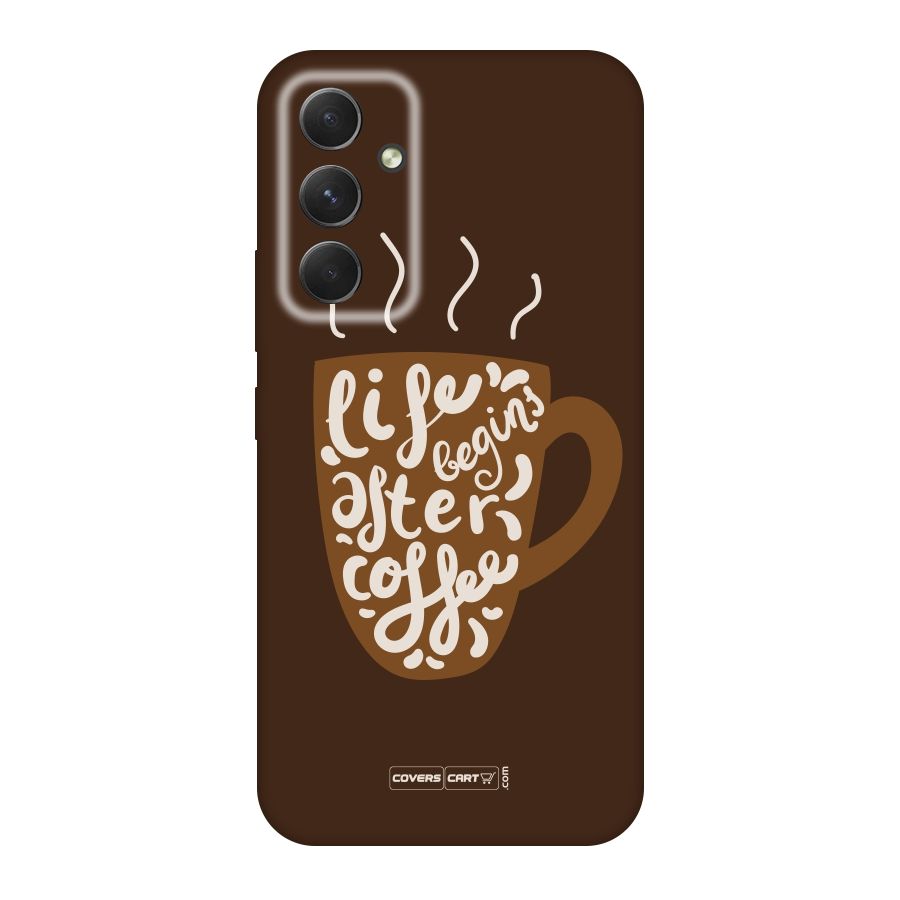 Coffee Mug Original Polycarbonate Back Case for Galaxy A54