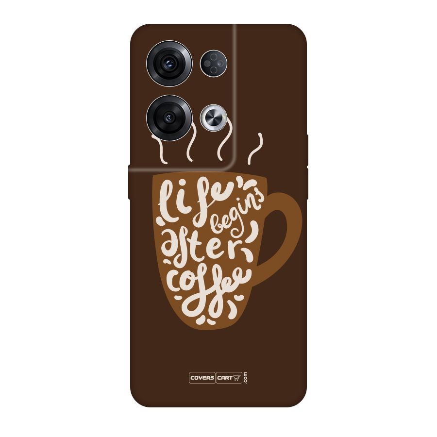 Coffee Mug Original Polycarbonate Back Case for Oppo Reno8 Pro 5G