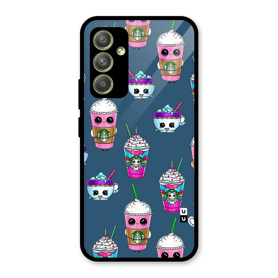 Coffee Mugs Glass Back Case for Galaxy A54