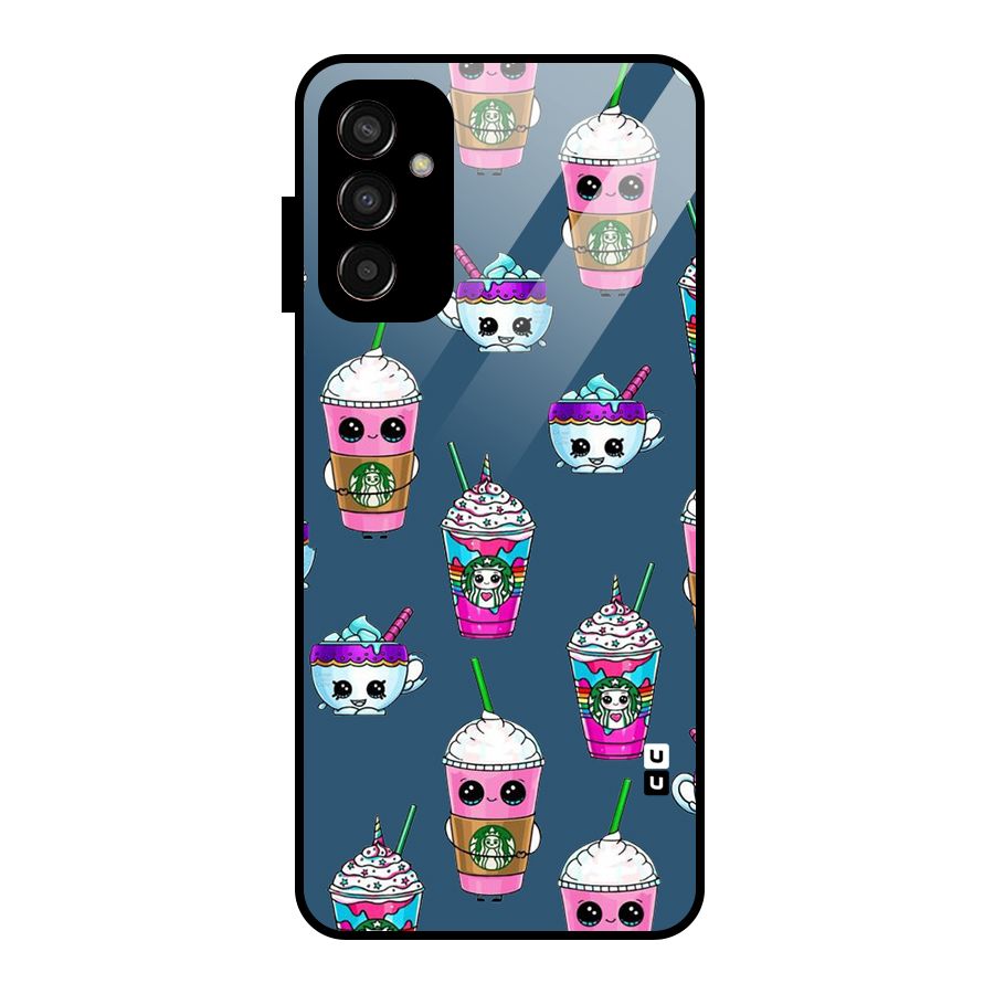 Coffee Mugs Glass Back Case for Galaxy F13
