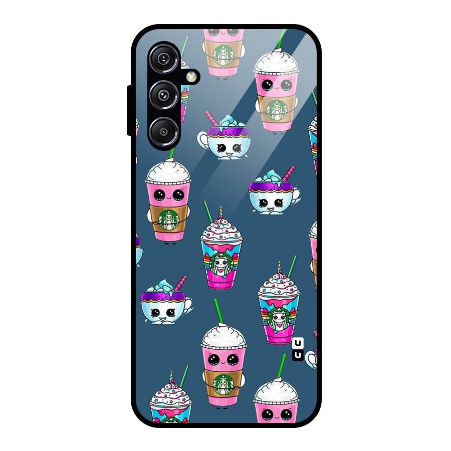 Coffee Mugs Glass Back Case for Galaxy M34 5G