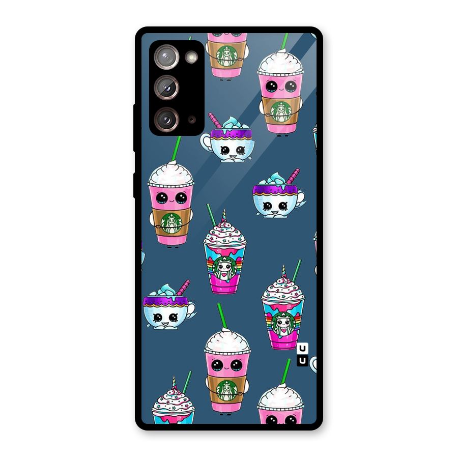 Coffee Mugs Glass Back Case for Galaxy Note 20