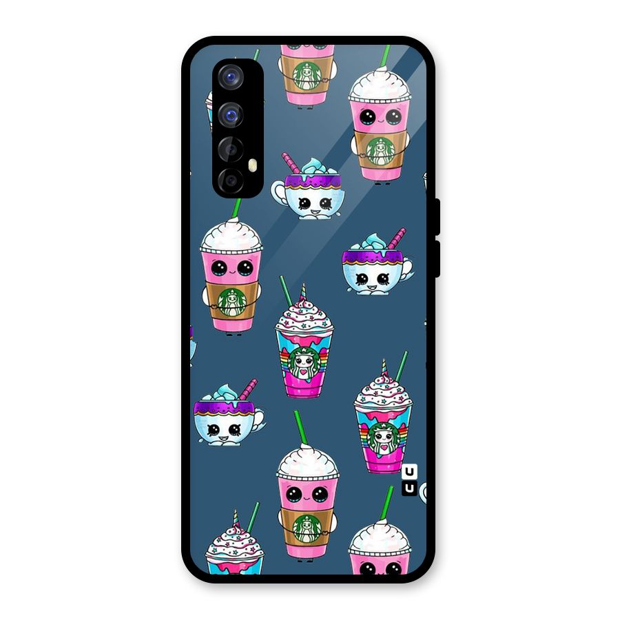Coffee Mugs Glass Back Case for Realme 7