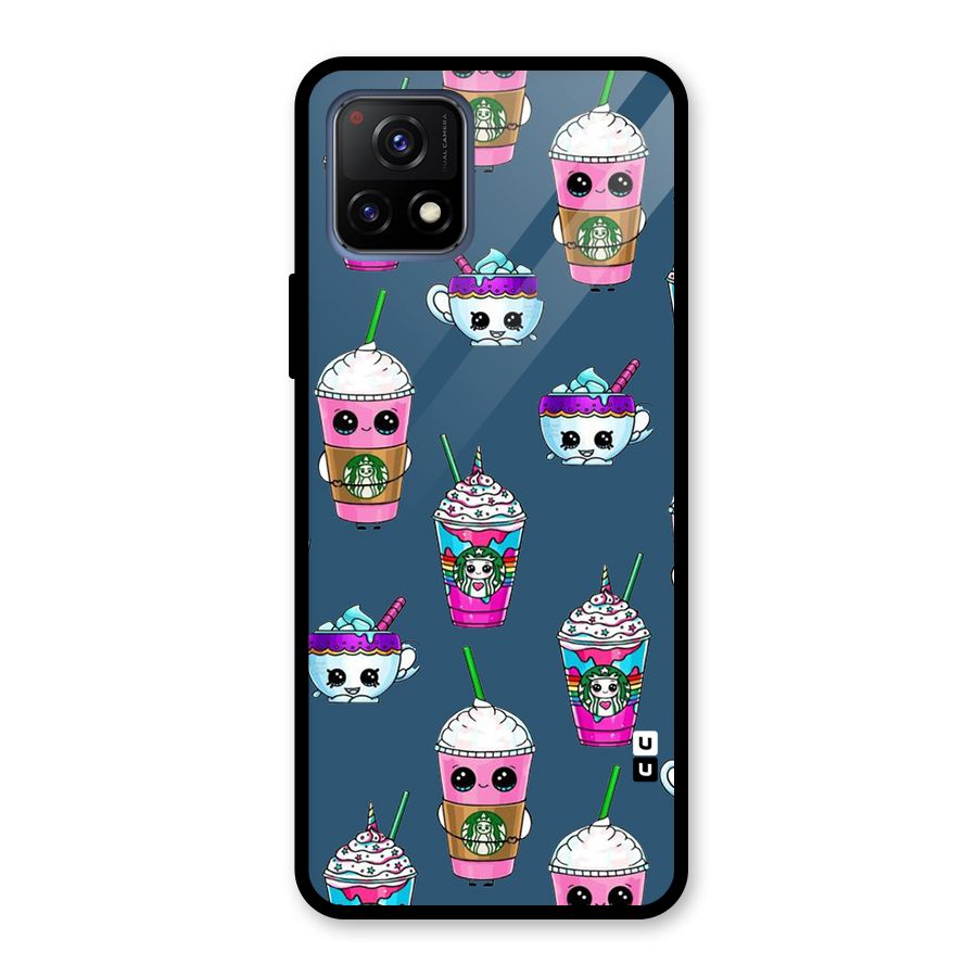 Coffee Mugs Glass Back Case for Vivo Y72 5G