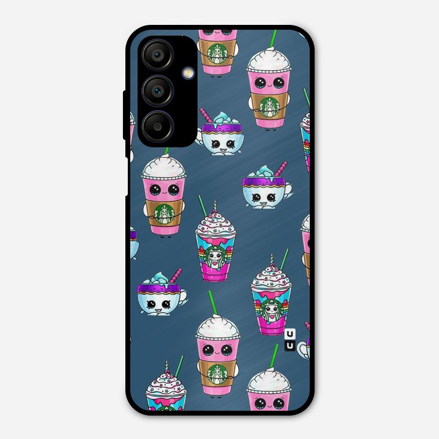 Coffee Mugs Metal Back Case for Galaxy A15 5G