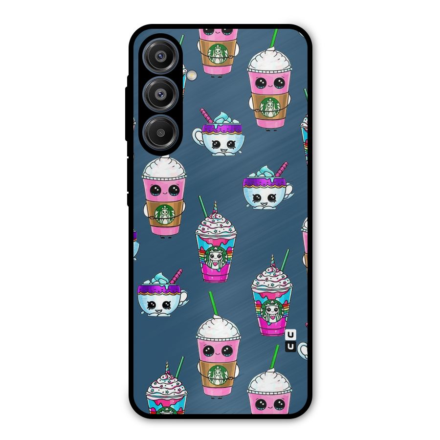 Coffee Mugs Metal Back Case for Galaxy A16 5G