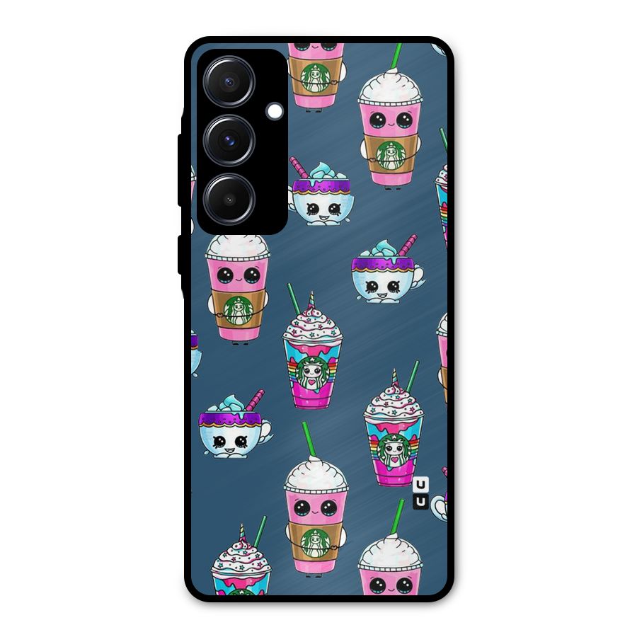 Coffee Mugs Metal Back Case for Galaxy A55
