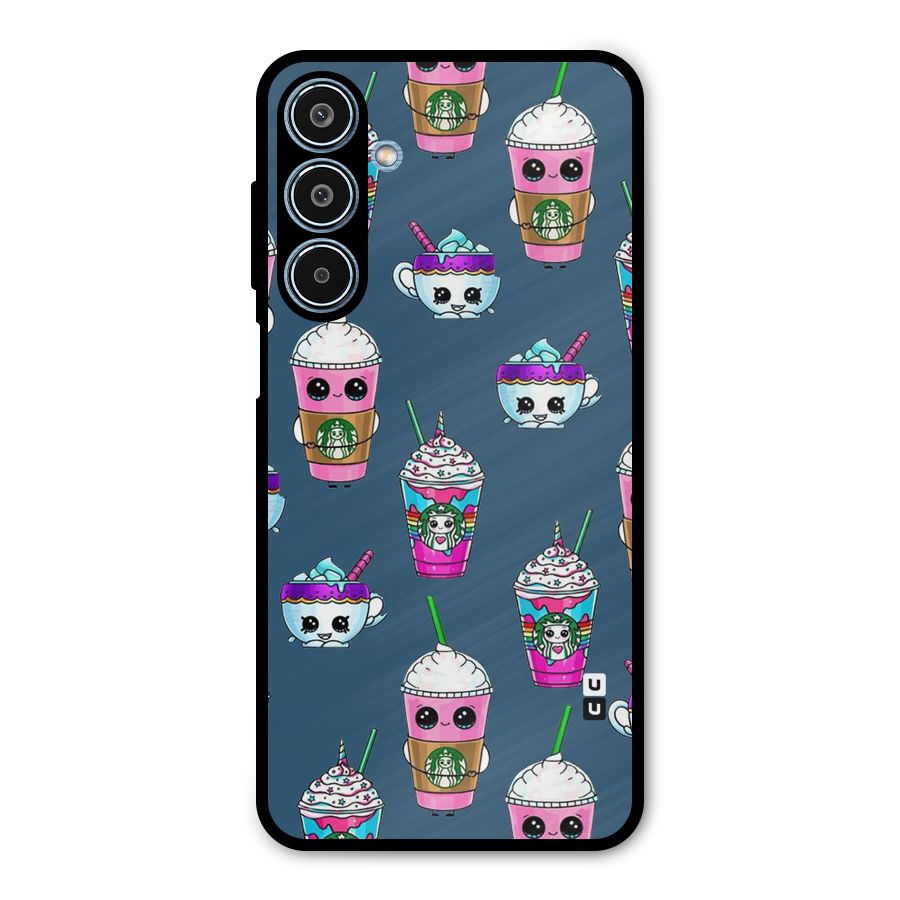 Coffee Mugs Metal Back Case for Galaxy M35