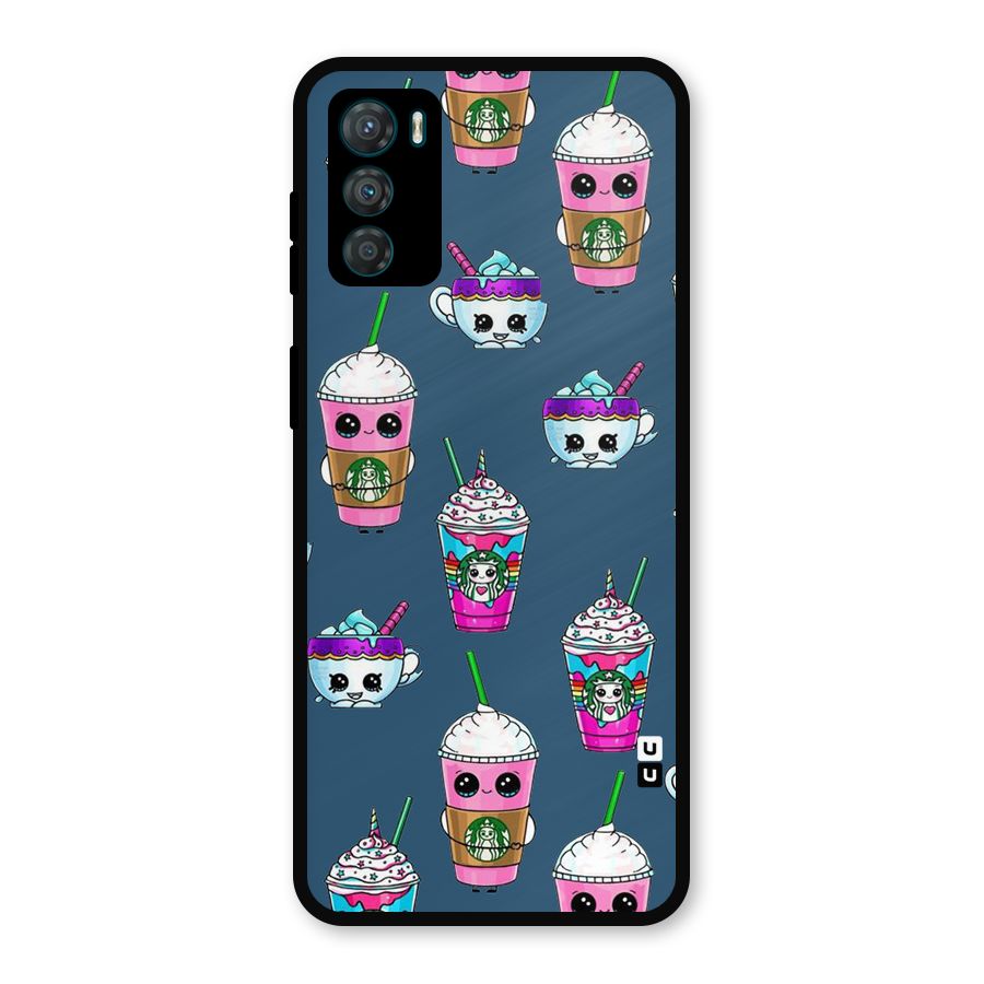 Coffee Mugs Metal Back Case for Moto G42