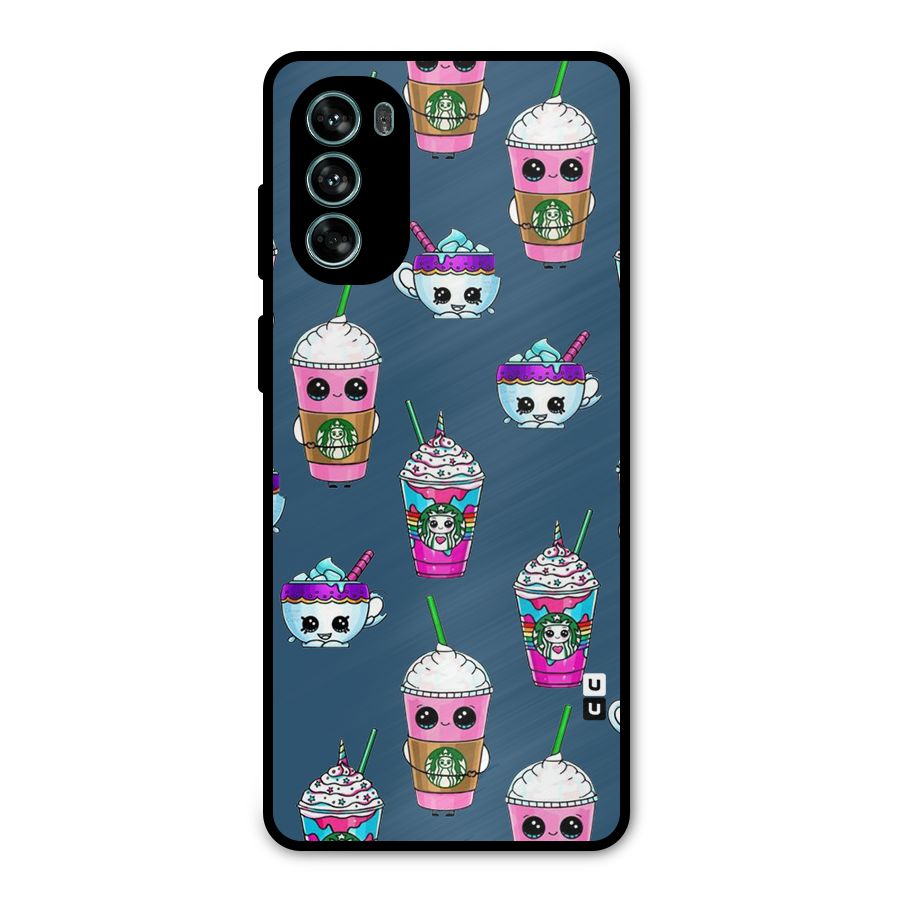 Coffee Mugs Metal Back Case for Moto G62
