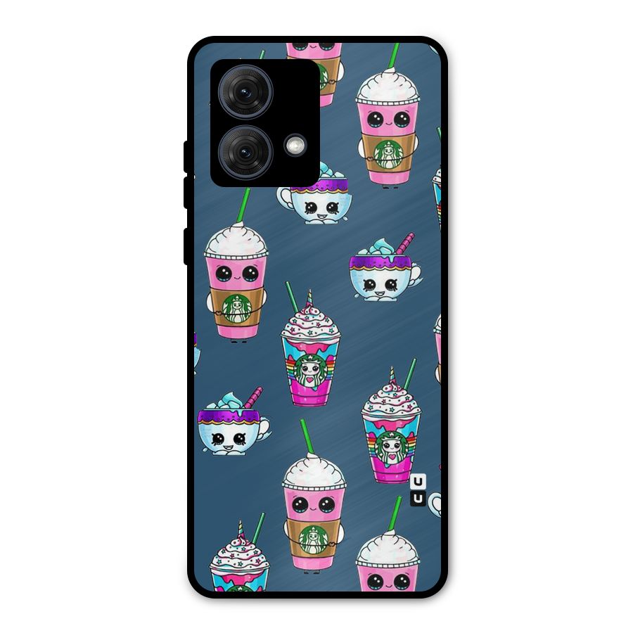 Coffee Mugs Metal Back Case for Moto G84