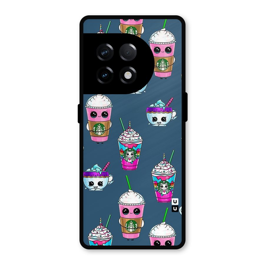 Coffee Mugs Metal Back Case for OnePlus 11R