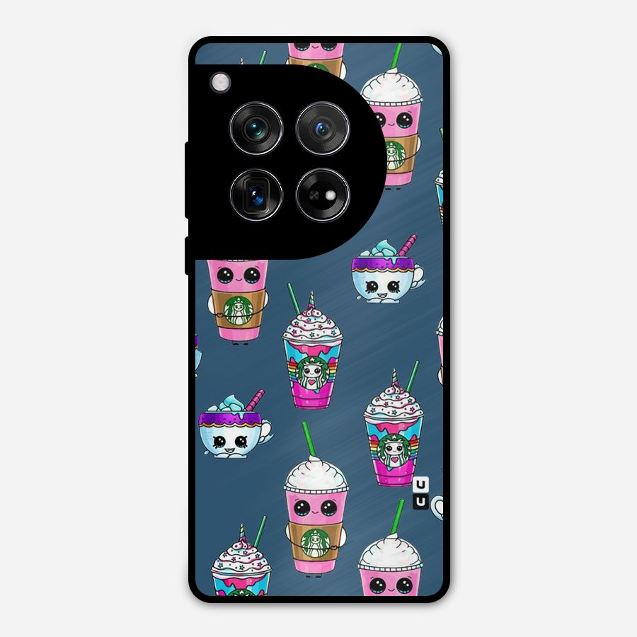 Coffee Mugs Metal Back Case for OnePlus 12