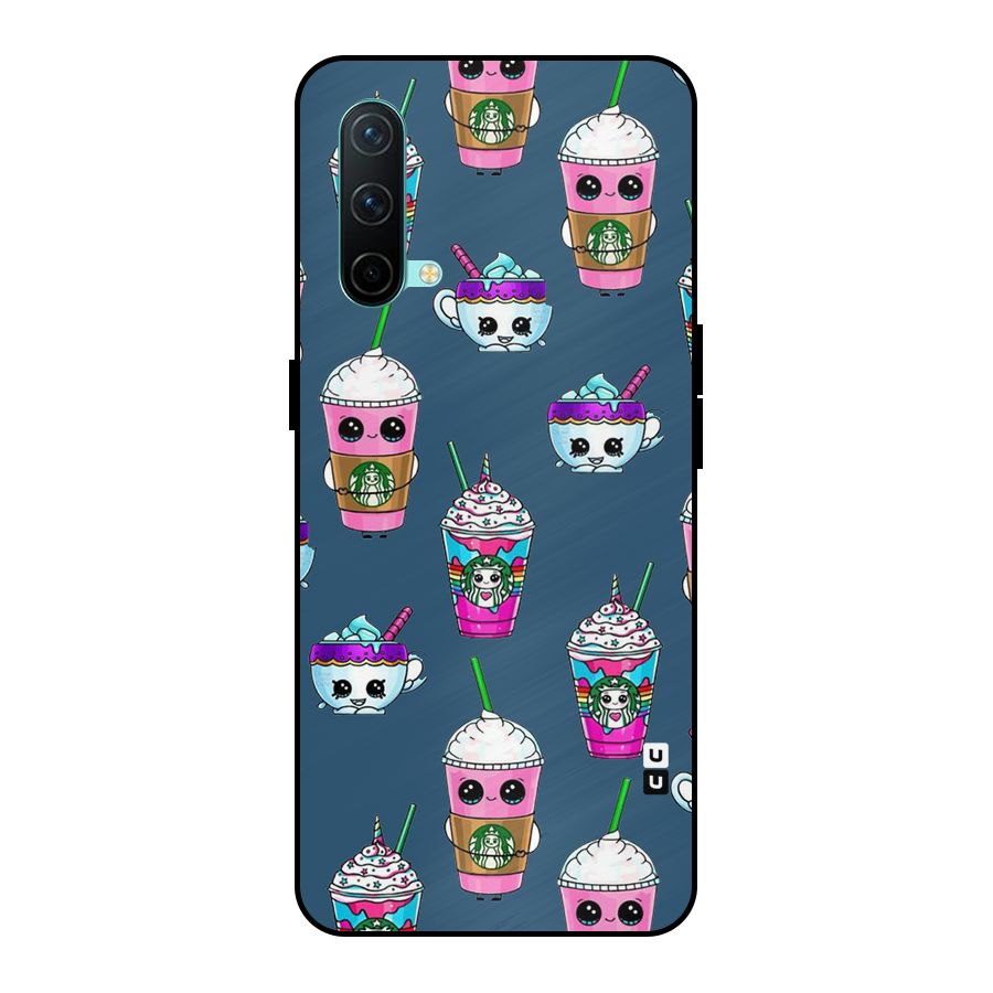 Coffee Mugs Metal Back Case for OnePlus Nord CE 5G