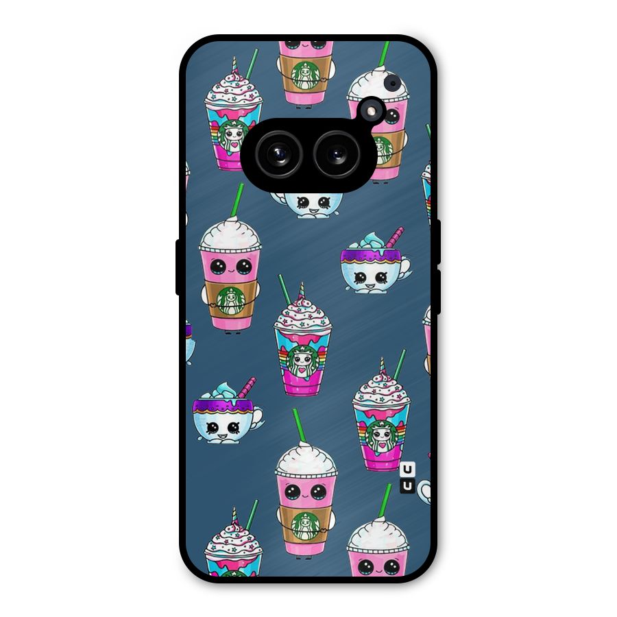 Coffee Mugs Metal Back Case for Nothing Phone 2a