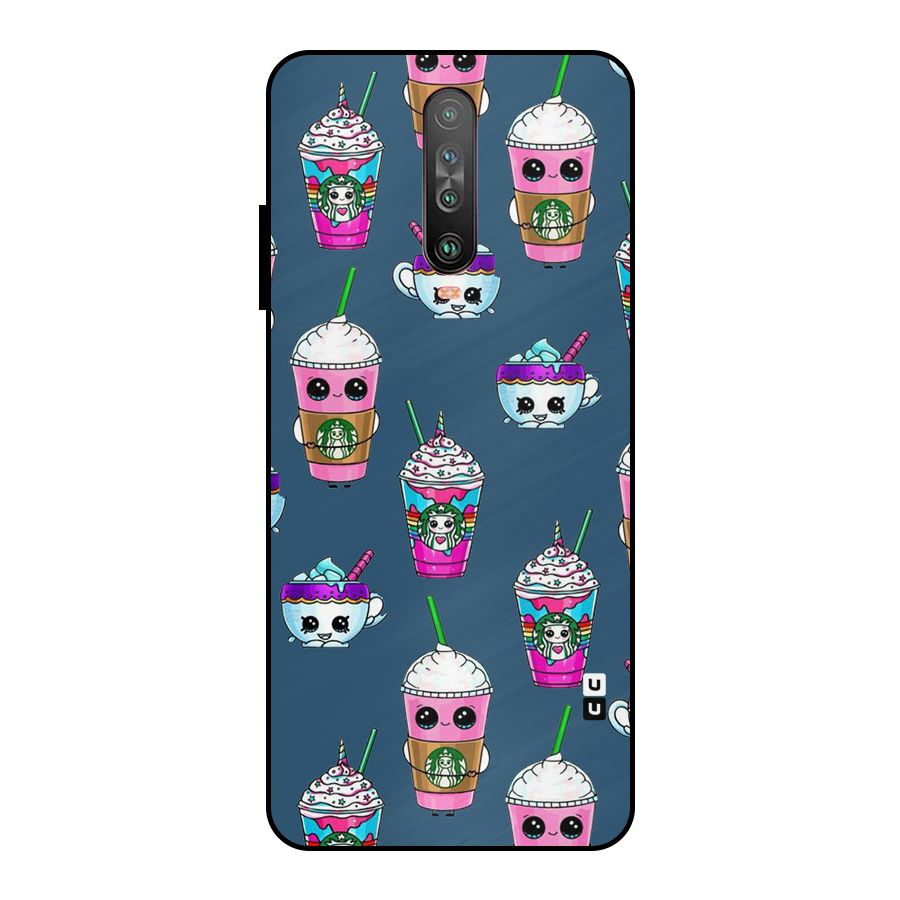 Coffee Mugs Metal Back Case for Poco X2