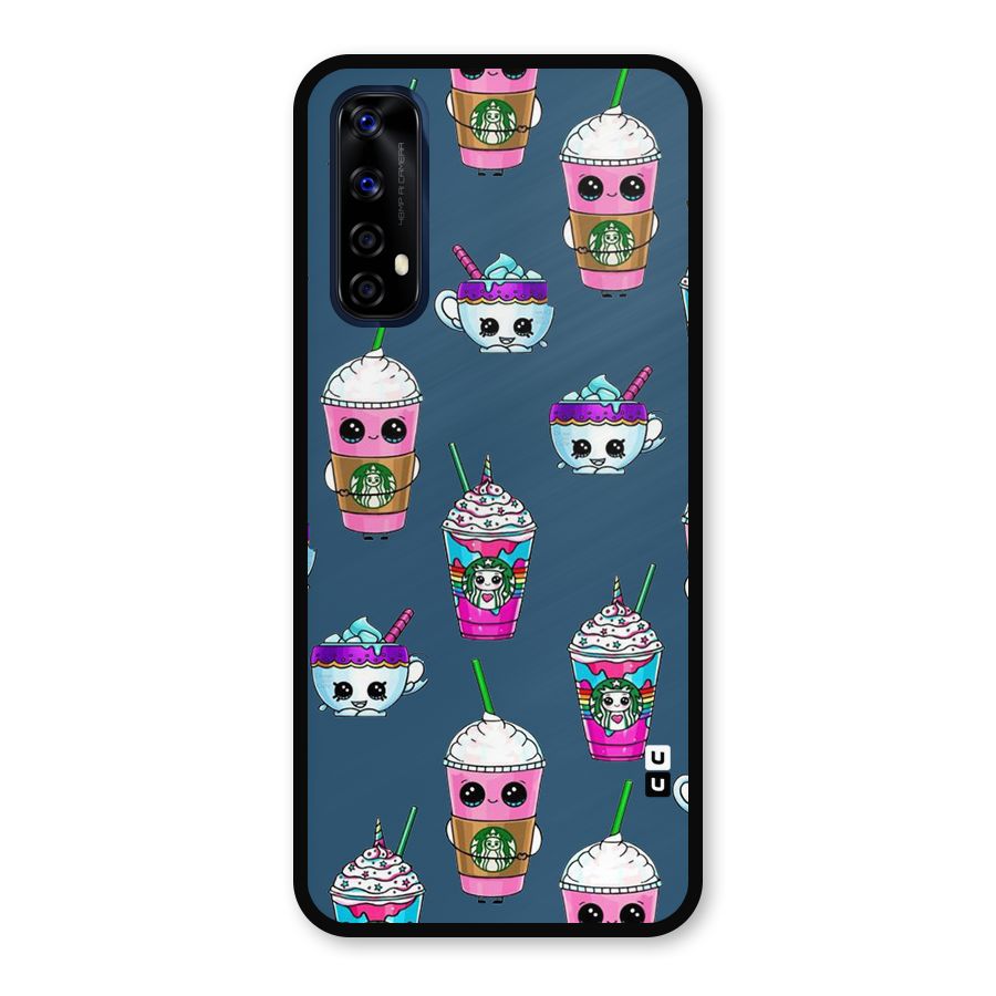Coffee Mugs Metal Back Case for Realme 7