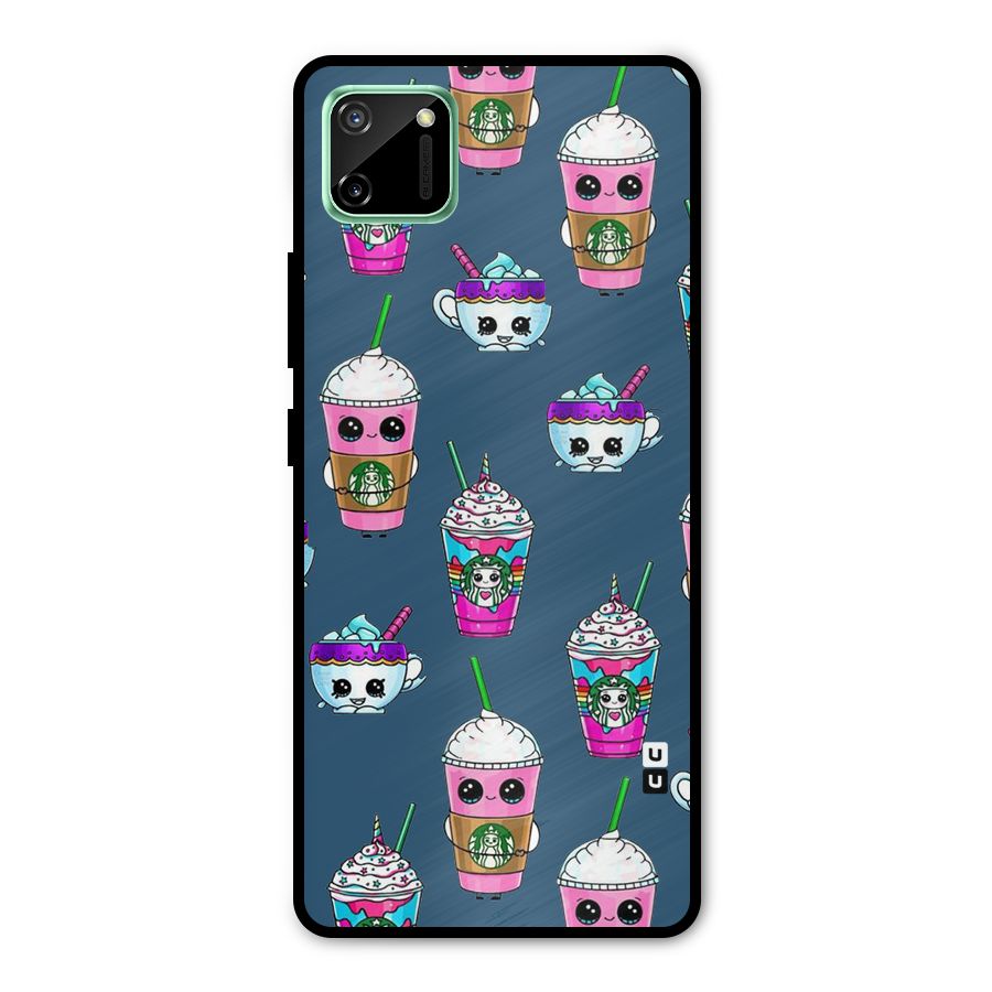 Coffee Mugs Metal Back Case for Realme C11