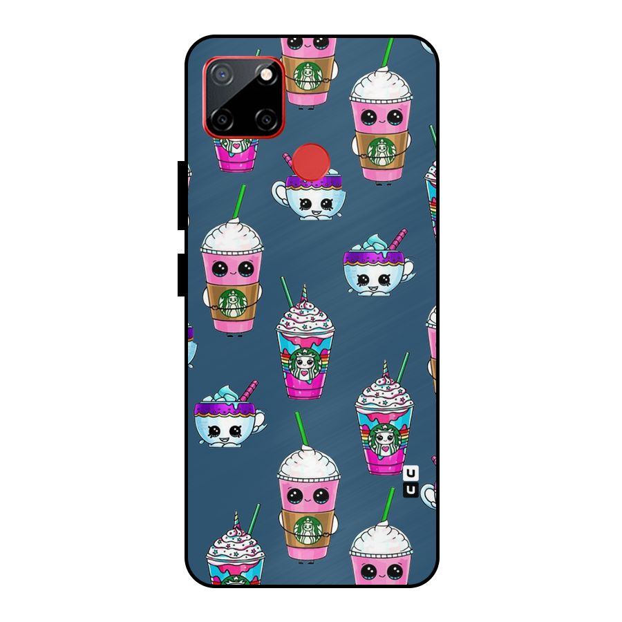 Coffee Mugs Metal Back Case for Realme C12