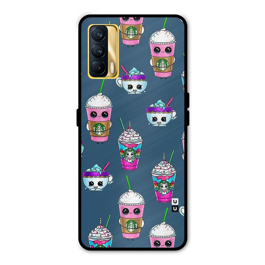 Coffee Mugs Metal Back Case for Realme X7