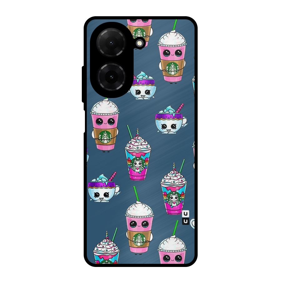 Coffee Mugs Metal Back Case for Redmi A5 4G