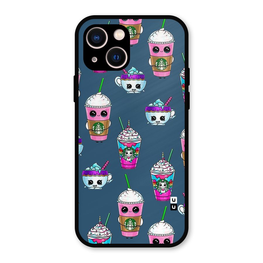 Coffee Mugs Metal Back Case for iPhone 13