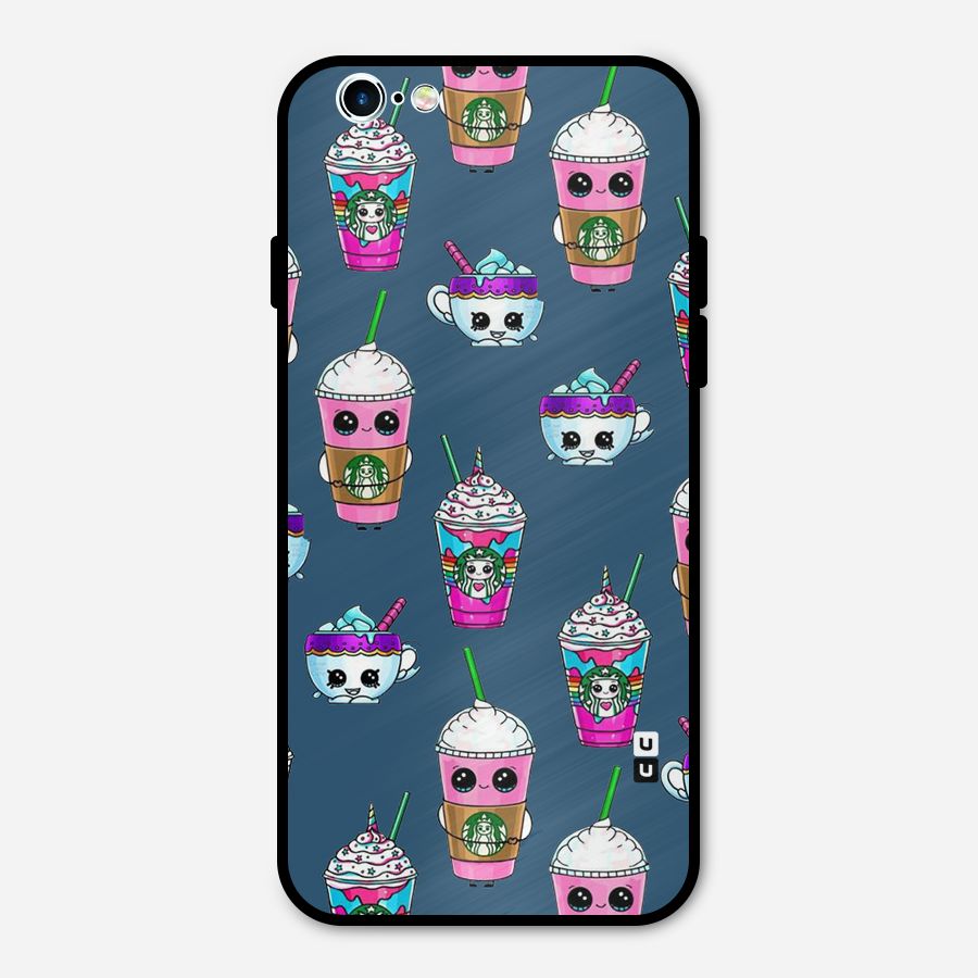 Coffee Mugs Metal Back Case for iPhone 6 6s