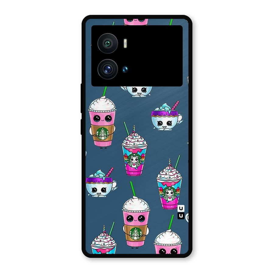 Coffee Mugs Metal Back Case for iQOO 9 Pro
